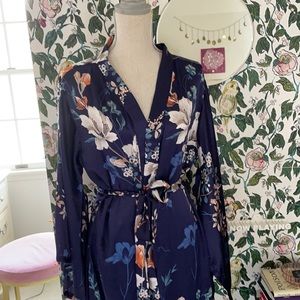 Full Length Satin Robe